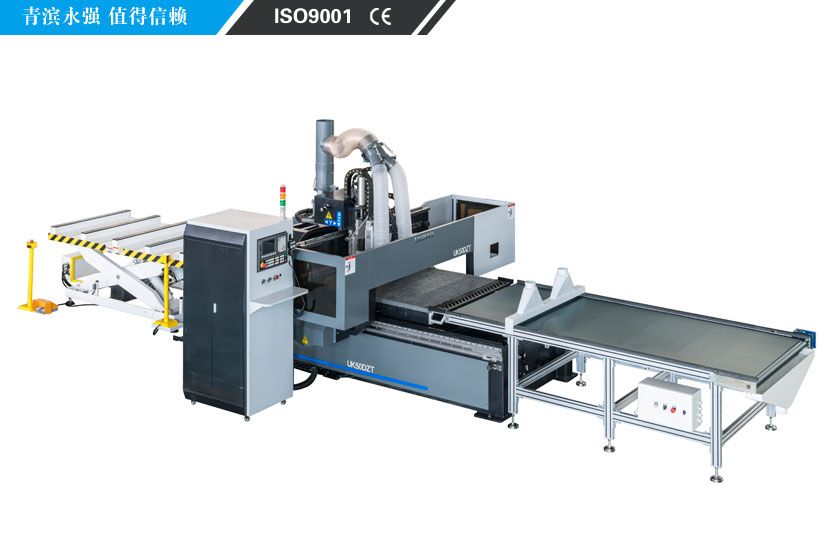 UK50DZ數控開料機加工生產線
